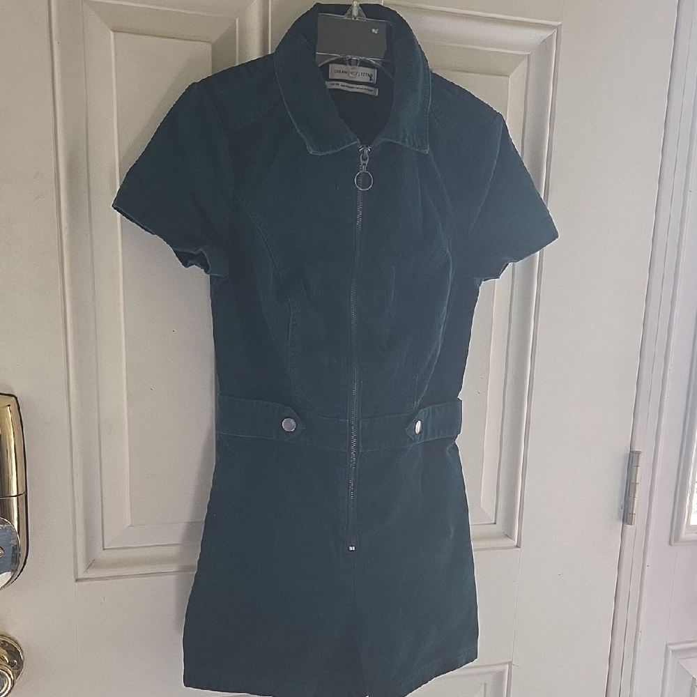 Urban Outfitters Dark Green Romper
